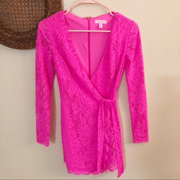 Lilly Pulitzer Tiki Wrap Romper - Picture 4 of 9